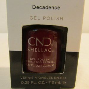 CND Shellac Brand Gel Polish “Decadence” .25 oz